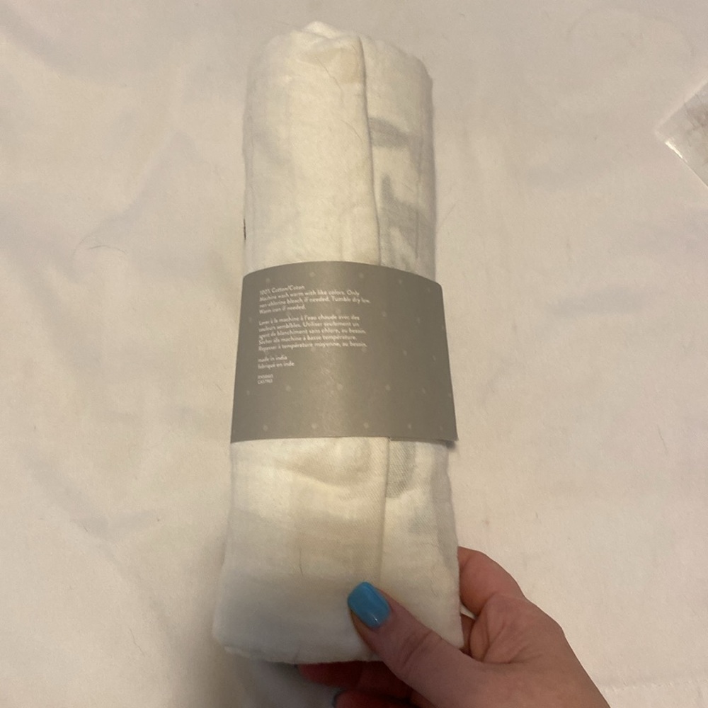 NWT Nordstrom Nursing and Car Seat Cover and Number Swaddle Blanket - Picture 11 of 11